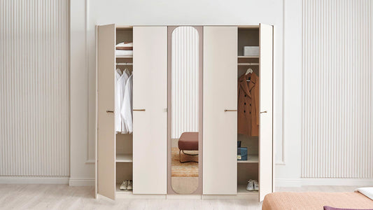 Milena 5-Door Wardrobe